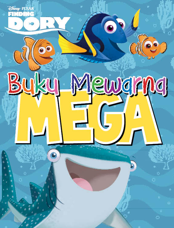 DISNEY PIXAR FINDING DORY: BUKU MEWARNA MEGA  Advantage 